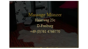 Massagestudio Münzer Freiburg